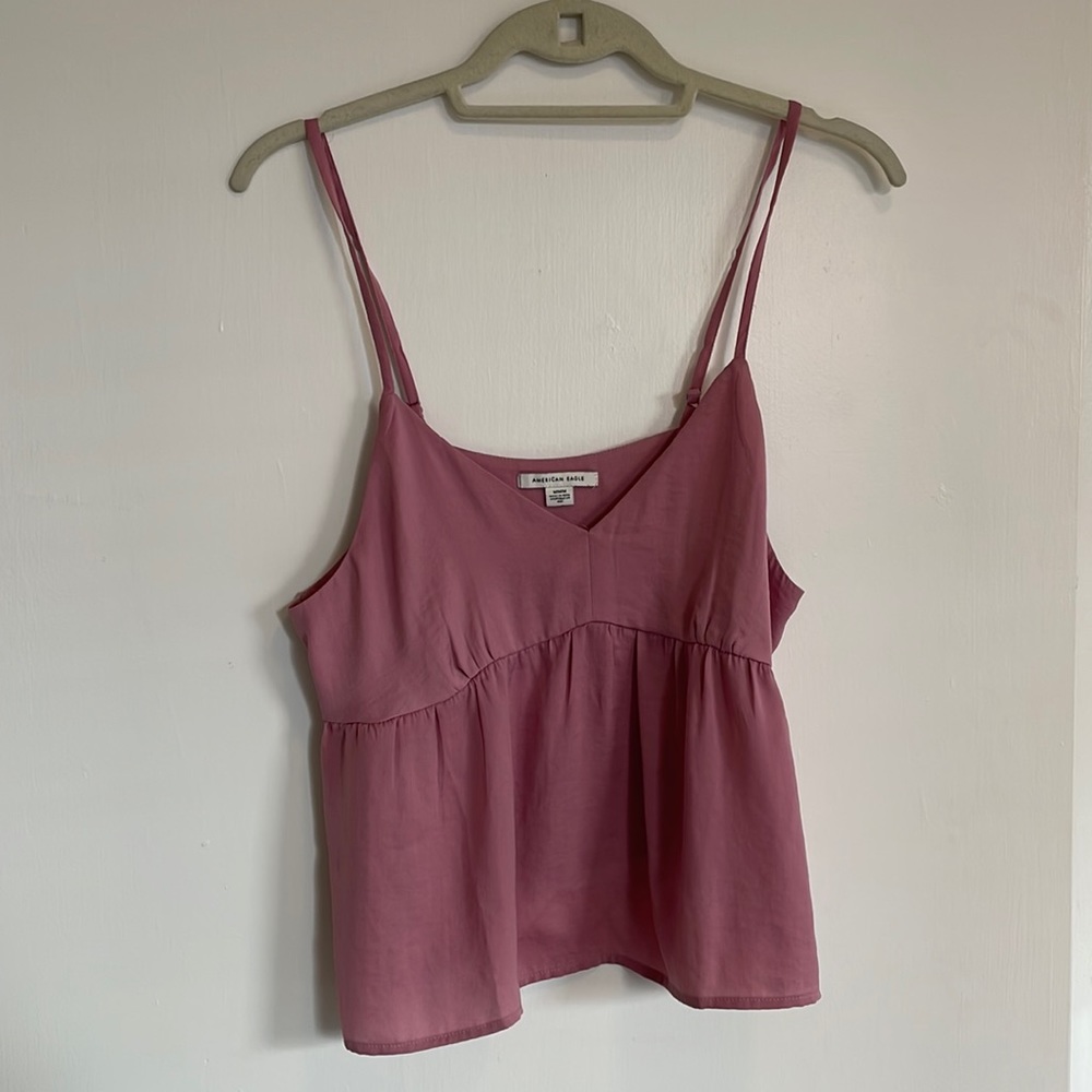 Pink American Eagles tank